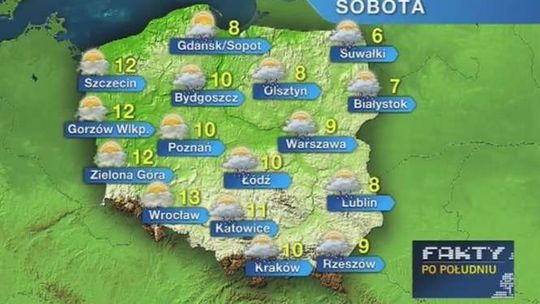 Pogoda na święta: Od niedzieli cieplej