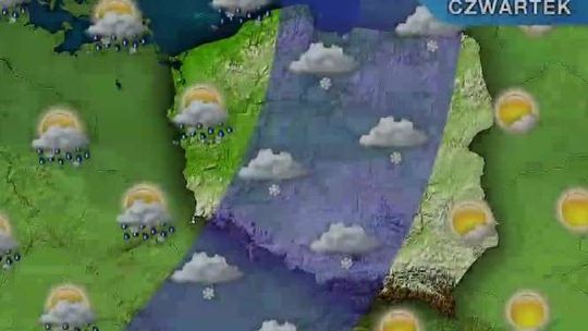 Pogoda w czwartek. Cyklon Dieter "przewietrzy" Polskę
