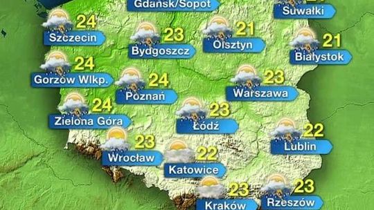 Pogoda w czwartek w Lublinie. Uwaga na burze, może padać grad