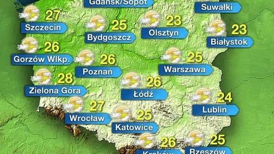 Pogoda w niedzielę w Lublinie i woj. lubelskim