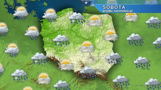 Pogoda w sobotę? Nie będzie sprzyjać spacerom