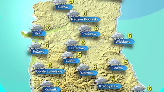 Pogoda we wtorek 4 lutego 2020 dla Lublina i woj. lubelskiego
