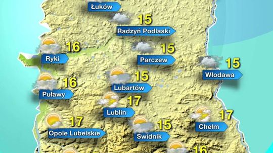 Pogoda we wtorek w Lublinie i woj. lubelskim