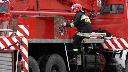 Pogotowie było daleko. Na pomoc pojechali strażacy
