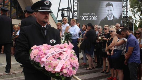 Pogrzeb Konrada Gacy w Lublinie. Żegnały go tłumy [zdjęcia]