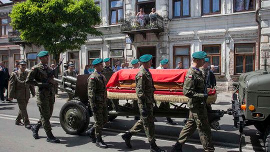 Pogrzeb Leona Taraszkiewicza. "Jastrząb" spoczął we Włodawie (zdjęcia)