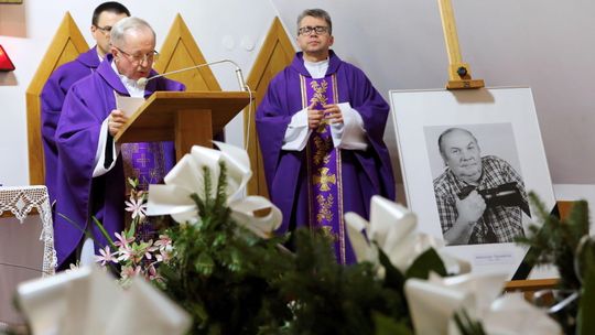 Pogrzeb lubelskiego fotoreportera Mirosława Trembeckiego