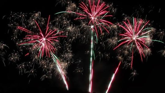 Pokaz fajerwerków na zakończenie Dni Lubartowa (zdjęcia)