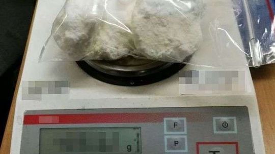 Pół kilograma amfetaminy w majtkach