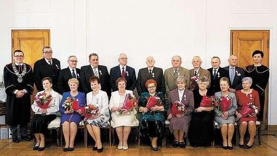 Pół wieku razem. Medale dla par z Zamościa