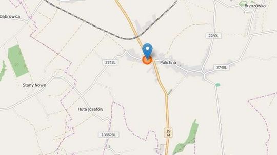  Polichna Pierwsza: Wypadek na drodze Kraśnik-Janów Lubelski