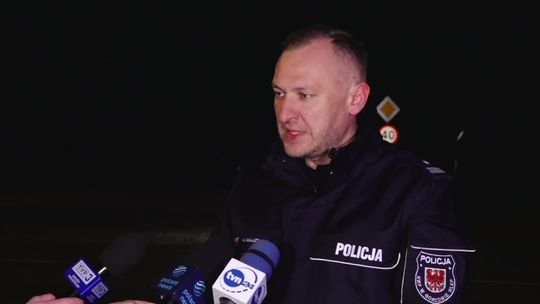 Policja o buncie migrantów w Wędrzynie: Nikomu nie udało się opuścić ośrodka [wideo]