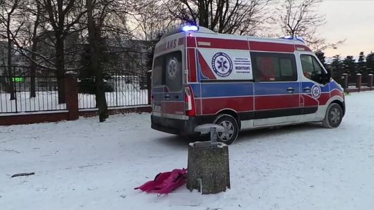 Policja szuka świadków wypadku na sankach, w którym zginął 12-letni Dawid z Zamościa