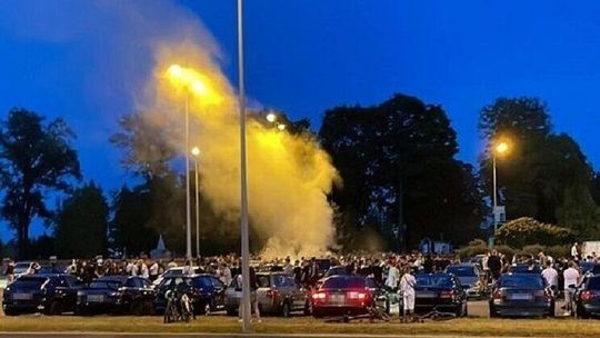 Policja wzięła się za nocne driftowanie. Akcja w Białej Podlaskiej