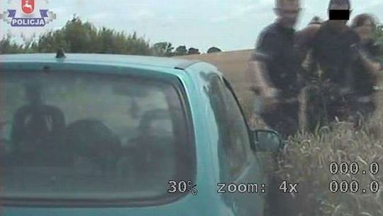 Policjanci dopadli go w łanach zboża. Pościg za 31-latkiem