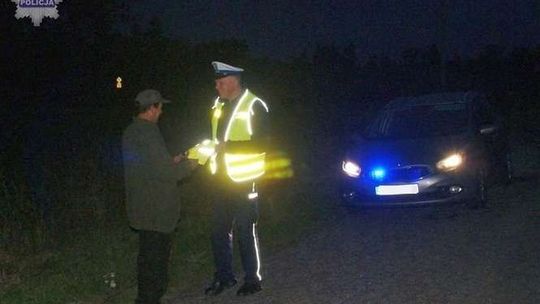 Policjanci kontrolowali pieszych na drogach