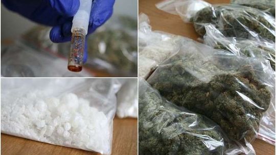 Policjanci weszli na posesję na Kośminku. Bezrobotny 21-latek teraz ma problem