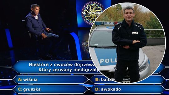 Policjant z Lublina mówi o wygranej w Milionerach. „Żona zasłużyła na fajny prezent”