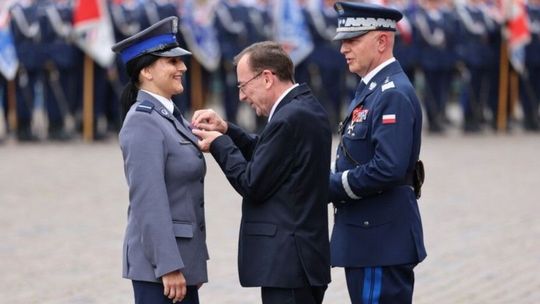 Policjantka z Chełma zatrzymała po pracy złodzieja. Dostała medal im. podkomisarza Andrzeja Struja
