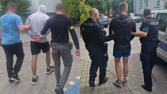 Policyjny pościg. Z okna volkswagena wylatywały narkotyki