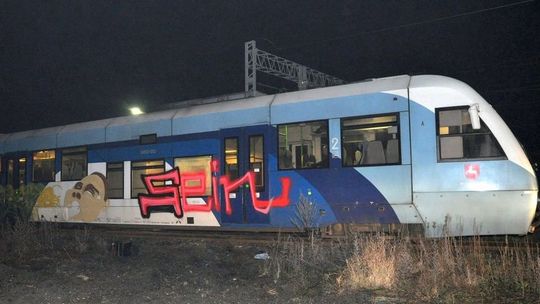 Policyjny pościg za graficiarzami. Po nocy za kratkami do wszystkiego się przyznali