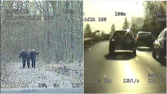 Policyjny pościg za pijanym 21-latkiem. Dopadli go w lesie