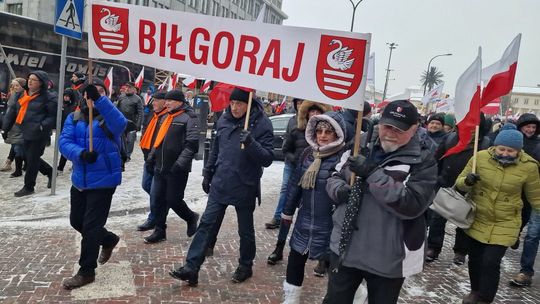 Politycy i sympatycy PiS z naszego regionu na marszu "Wolnych Polaków" (zdjęcia)