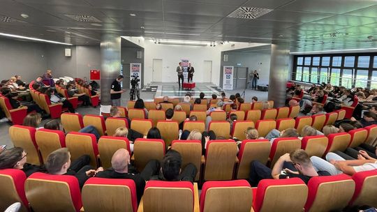 spotkanie z europosłem Patrykiem Jakim i posłem Sebastianem Kaletą