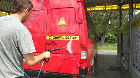 Północna: Darmowy prysznic przy myjni