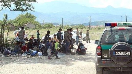 Polscy strażnicy graniczni znad Bugu do Macedonii