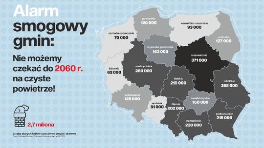 Polska dławi się smogiem. Samorządy biją na alarm: „Nie możemy czekać do 2060 roku!”