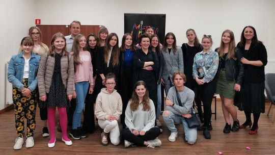 Polska Elsa, czyli Kasia Łaska spotkała się ze słuchaczami studia piosenki w Lublinie