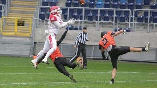 Polska – Holandia 42:14. Arena Lublin znowu szczęśliwa dla futbolistów (zdjęcia)