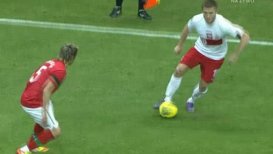 Polska - Portugalia: Skrót pierwszej połowy (wideo)