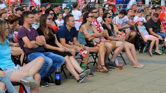 Polska - Senegal. Kilkaset osób w strefie kibica w Puławach [zdjęcia]