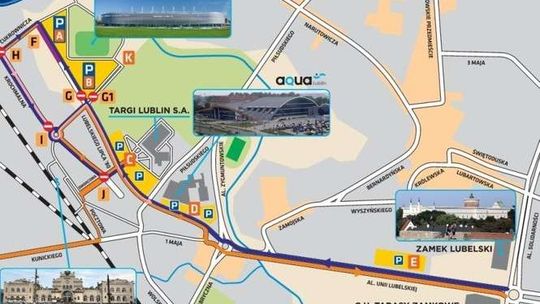 Polska - Węgry U21 w Lublinie. Jak dojechać na mecz (mapa)