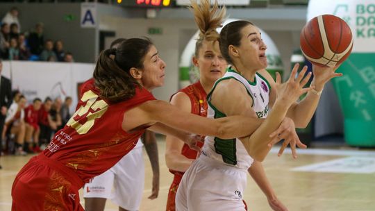 Polski Cukier AZS UMCS – Casademont Saragossa 69:66. Skromna zaliczka lublinianek [zdjęcia]