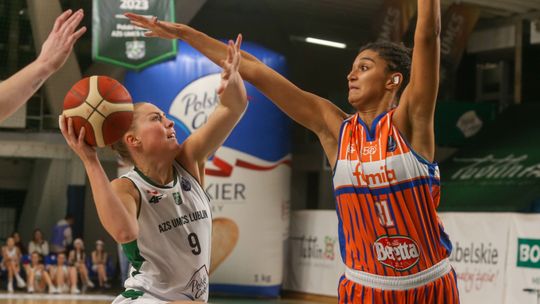 Polski Cukier AZS UMCS Lublin był blisko drugiej wygranej w Eurolidze [zdjęcia]