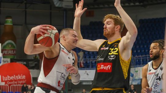 Polski Cukier Start Lublin walczył do końca, ale minimalnie przegrał z Treflem Sopot [zdjęcia]