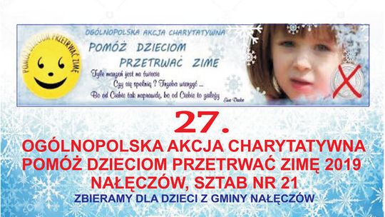 "Pomóż Dzieciom Przetrwać Zimę" - akcja w Nałęczowie