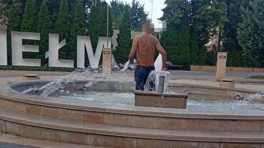 Fontanna Plac Gdański Chełm