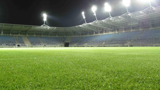 Pomyślne próby oświetleniowe na nowym stadionie w Lublinie