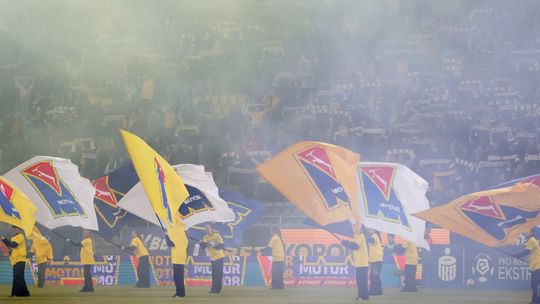 Prawie 11 tysięcy widzów obejrzało mecz Motor - Korona. "Podziękowania za liczne przybycie"
