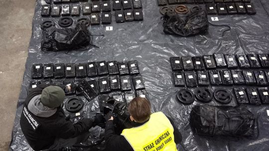 Ponad 100 kg kokainy na dnie Zatoki Gdańskiej 