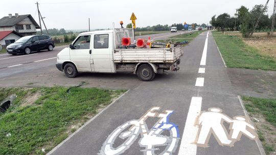 Ponad 2 km nowej ścieżki pieszo-rowerowej wzdłuż drogi krajowej nr 12