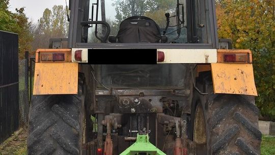 Ponad 3 promile i za kierownicą ciągnika. 34-latek zatrzymany pod Hrubieszowem