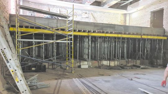 Ponad 300 widzów na sali i 84 na balkonie. Zmiany w remontowanym Zamojskim Domu Kultury