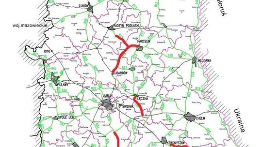 Ponad 670 mln zł na przebudowę dróg wojewódzkich w Lubelskiem