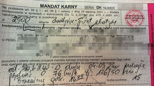 Ponad dwukrotnie przekroczyła prędkość. Teraz nieprędko wróci za kółko 