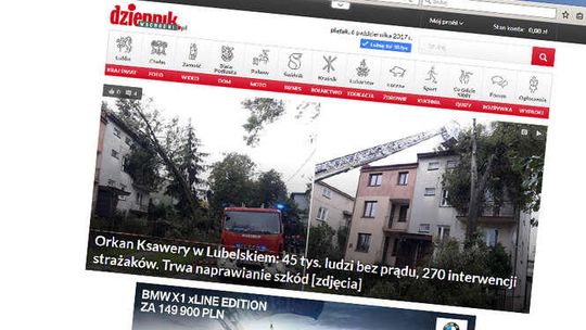 Ponad milion użytkowników na Dzienniku Wschodnim!